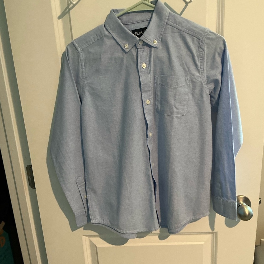 NEW - The Children’s Place Boy’s Light Blue Casual Shirt.